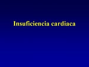 Insuficiencia cardiaca