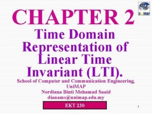 CHAPTER 2 Time Domain Representation of Linear Time