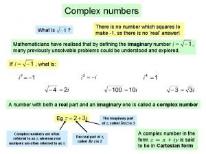 Modulus of complex number