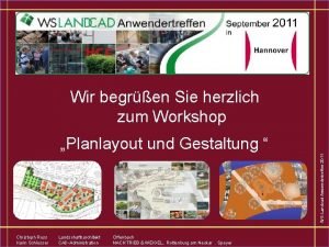 Wir begren Sie herzlich zum Workshop Bei Bedarf