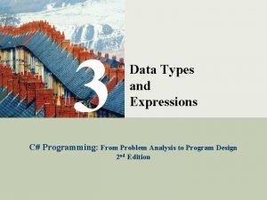 3 Data Types and Expressions C Programming From