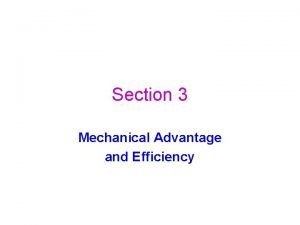 Actual mechanical advantage vs ideal mechanical advantage