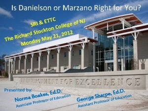 Is Danielson or Marzano Right for You TC