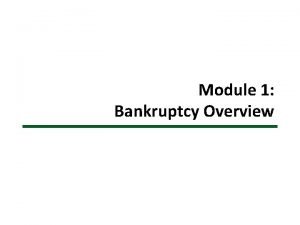 Pros and cons of bankruptcy
