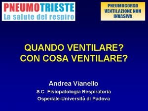 Ventilare Ventilare