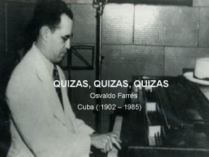 QUIZAS QUIZAS Osvaldo Farrs Cuba 1902 1985 ALFREDO