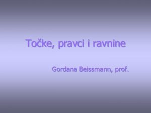 Aksiomi geometrije prostora Aksiomi geometrije prostora