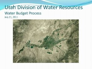 Division of water resources utah