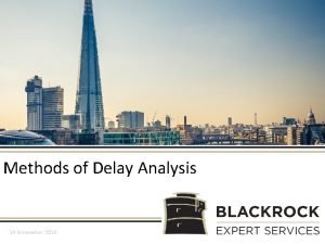 Windows analysis delay method