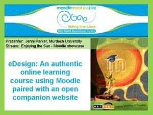 Murdoch moodle