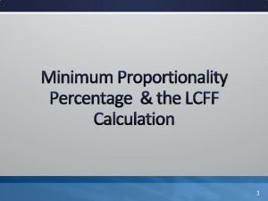 Lcff calculator