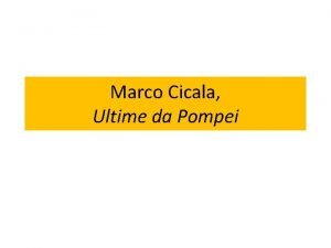 Marco Cicala Ultime da Pompei Coinvolgimento del lettore