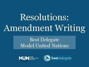 Amendment mun