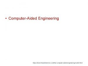 ComputerAided Engineering https store theartofservice comthecomputeraidedengineeringtoolkit html Computerintegrated