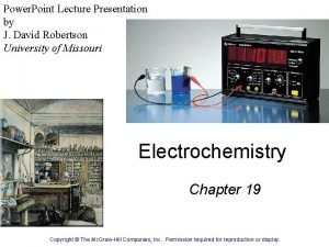 Power Point Lecture Presentation by J David Robertson