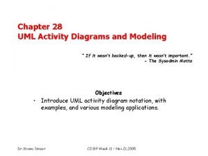 An activity diagram is a static model.