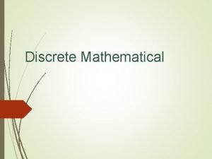 Discrete Mathematical 2 Example OR Qx y xyxy