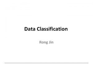 Nearest neighbour classifier