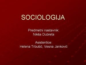 Fsb sociologija kolokvij