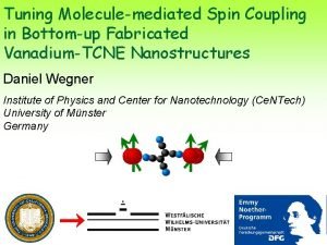 Tuning Moleculemediated Spin Coupling in Bottomup Fabricated VanadiumTCNE