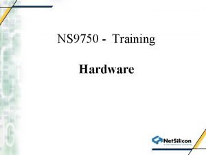 NS 9750 Training Hardware System Controller Module SCM