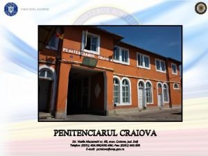 Penitenciarul craiova