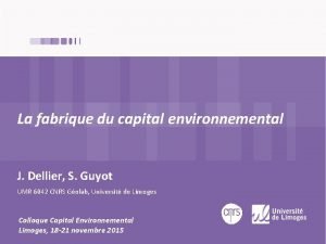 Capital environnemental