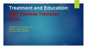 Tipp dbt skills