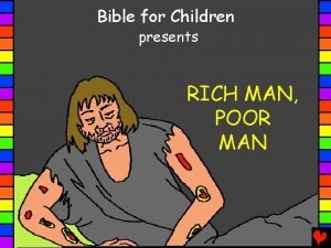 Rich man poor man bible