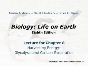 Teresa Audesirk Gerald Audesirk Bruce E Byers Biology