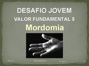 5 t da mordomia