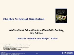 Chapter 5 Sexual Orientation Multicultural Education in a