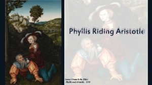 Phyllis riding aristotle