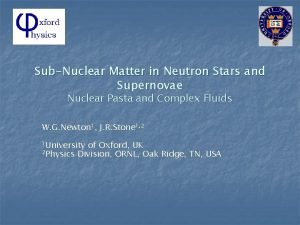 SubNuclear Matter in Neutron Stars and Supernovae Nuclear