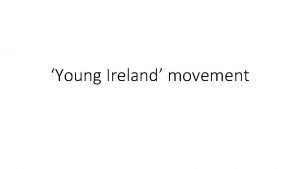 Young ireland movement