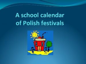 Poland schools calendar
