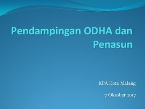 Pendampingan ODHA dan Penasun KPA Kota Malang 7