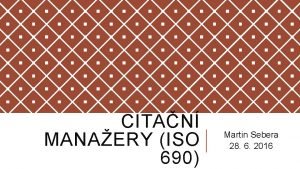 Iso 690:2013