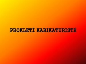 PROKLET KARIKATURIST ISLM nejmlad z velkch svtovch nboenstv