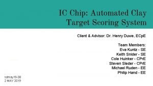 Claytargetscoring