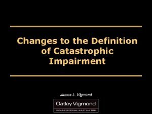 Impairment rating chart