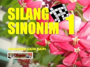 Silang sinonim