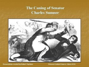 Caning of charles sumner