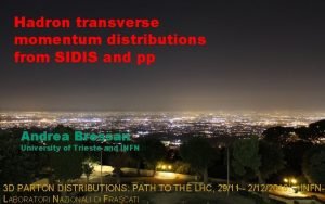 Hadron transverse momentum distributions from SIDIS and pp