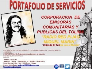 CORPORACION DE EMISORAS COMUNITARIAS Y PUBLICAS DEL TOLIMA