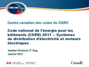 Cnrc codes