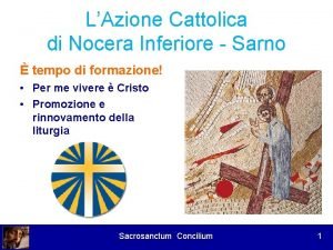 LAzione Cattolica di Nocera Inferiore Sarno tempo di