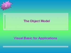 Word object model