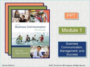 Communication management ppt