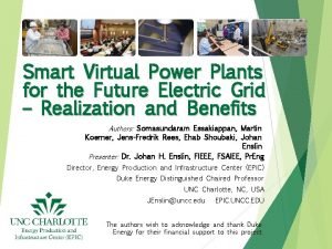 Virtual power plant